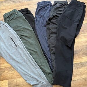 Men’s VUORI BUNDLE joggers + pants LOT (6 pair!)